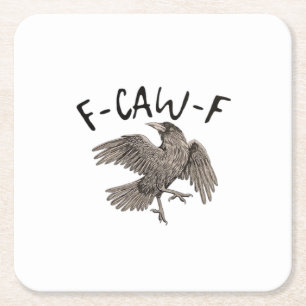 Porta-copo De Papel Quadrado F-Caw-F Clássico Estético Casual