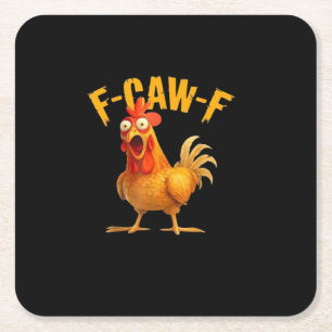 Porta-copo De Papel Quadrado F-Caw-F Retro Clássico