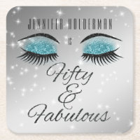 Fabulosa Portas copos de papel com olhos de vidro 