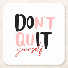 Porta-copo De Papel Quadrado Faça você mesmo