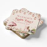 Porta-copo De Papel Quadrado Fada - Festa de primeiro aniversario da Primeira M<br><div class="desc">Elevem sua fada de primeiro aniversário com nossas Portas copos de papel quadrado personalizadas da Fada de 1º Tema Rapariga da Fada! Estas não são apenas quaisquer portas copos; elas são a adição perfeita à sua festa encantadora de jardim de fadas. Criadas com cuidado e aspergidas com poeira de fada,...</div>