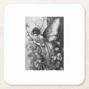 Porta-copo De Papel Quadrado Fairy Grunge Goblincore Cottagecore Fairycore Capr