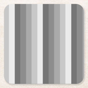 Porta-copo De Papel Quadrado faixas de sombra cinza