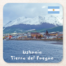 Porta-copo De Papel Quadrado Famosos Ushuaia - Tierra del Fuego, Argentina