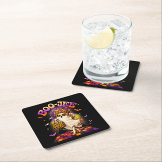 Porta-copo De Papel Quadrado Fantasma Boojee Halloween Boo JEE Disco