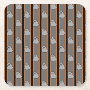 Porta-copo De Papel Quadrado Fantasmagóricos Fantasmas de Halloween