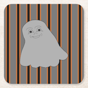 Porta-copo De Papel Quadrado Fantasmas do Dia das Bruxas Divertidas e Ricos