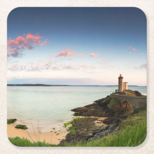 Porta-copo De Papel Quadrado Farol France Brittany Finistere de Minou