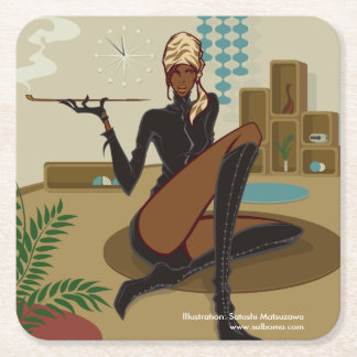 Porta-copo De Papel Quadrado Feeling' the Spirit