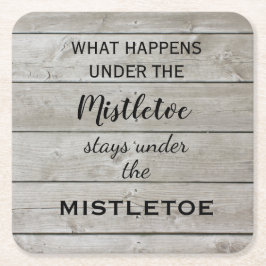 Porta-copo De Papel Quadrado Feriado do visco