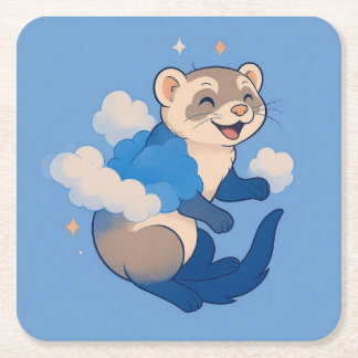 Porta-copo De Papel Quadrado Ferret