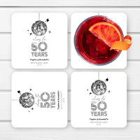 Festa de Aniversário de Casamento de 50 Anos Disco