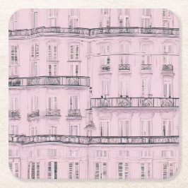 Porta-copo De Papel Quadrado Fim de semana em Paris 