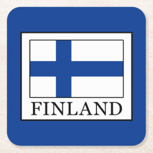 Porta-copo De Papel Quadrado Finlândia