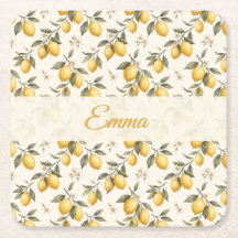 Flor de Limão Vintage – Cítrico Botânico Elegante