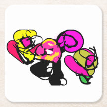 Flores e alegria rosadas