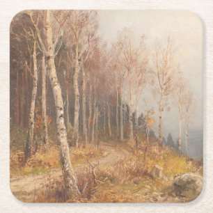 Porta-copo De Papel Quadrado Floresta Birch - Hugo Mühlig