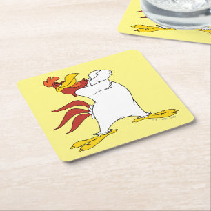 Porta-copo De Papel Quadrado Foghorn Leghorn Arms Cruzados