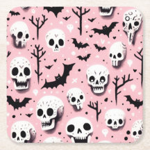 Folhas de Papel de Moldagem de Helloween, cor-de-r