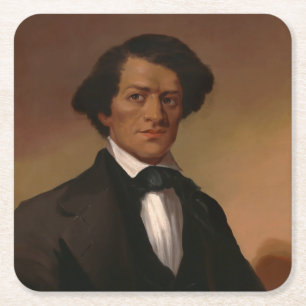 Porta-copo De Papel Quadrado Frederick Dougla$$$ Free Abolitionist 1845