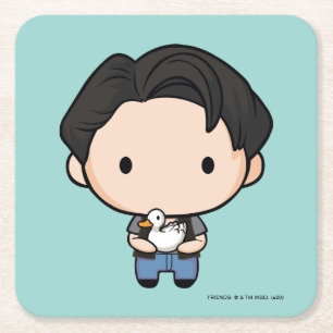 Porta-copo De Papel Quadrado FRIENDS™ Joey Chibi