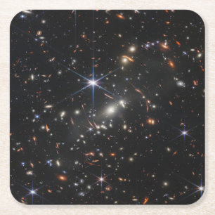 Porta-copo De Papel Quadrado Galaxy Cluster Smacs 0723.