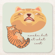 Gato Laranja Cansado