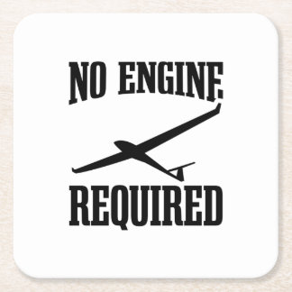 Porta-copo De Papel Quadrado Glider Sayings | Presente de Soar Soar