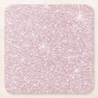 Porta-copo De Papel Quadrado Glitter cintilante cintilante rosado e brilhante a