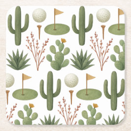 Porta-copo De Papel Quadrado Golf no Arizona  Guardanapos