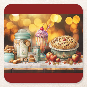 Porta-copo De Papel Quadrado Goodies