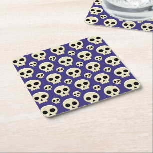 Porta-copo De Papel Quadrado Gótico Kawaii Cute Cute Cute Patterno