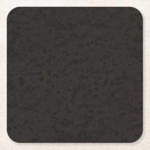 Porta-copo De Papel Quadrado Grão preta da madeira do olhar do latido da