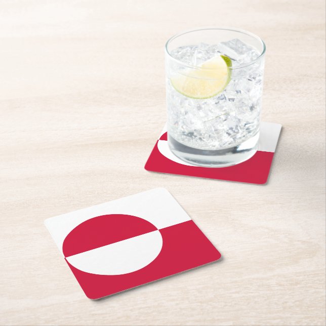 Porta-copo De Papel Quadrado Greenland (Insitu)