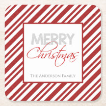 Greve de Natal de Candy Cane | Personalizado