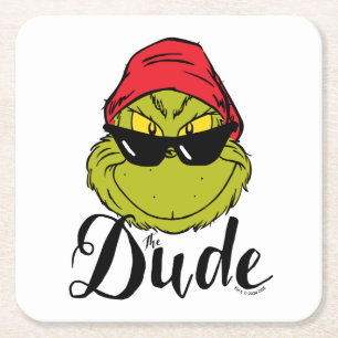 Porta-copo De Papel Quadrado Grinch   O Cara