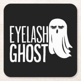 Porta-copo De Papel Quadrado Halloween Eyelash Ghost