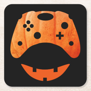 PORTA-COPO DE PAPEL QUADRADO HALLOWEEN FUNNY GAMER