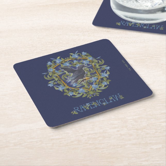 Porta-copo De Papel Quadrado HARRY POTTER™ | RAVENCLAW™ Crest (Inclinado)