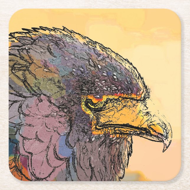 PORTA-COPO DE PAPEL QUADRADO HAWK (Frente)
