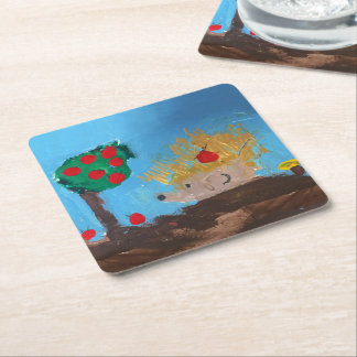 Porta-copo De Papel Quadrado Hedgehog