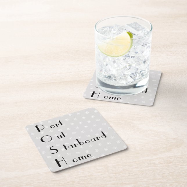 Porta-copo De Papel Quadrado Home page de saída de porta POSH (Insitu)