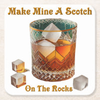 Hora Do Cocktail Faz Do Mim Um Scotch Nas Rochas
