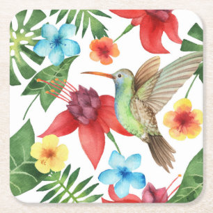 Porta-copo De Papel Quadrado Humingbird 2