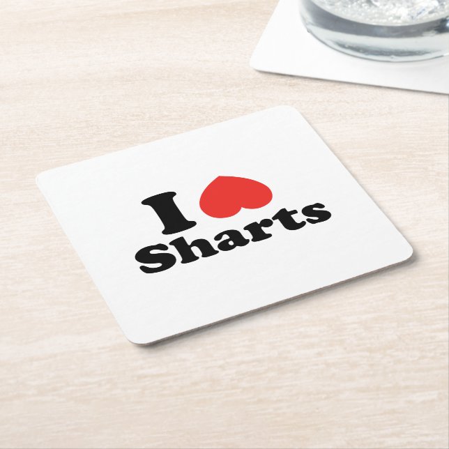 Porta-copo De Papel Quadrado I Sharts (Inclinado)