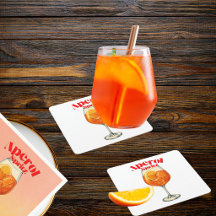 Impressão de Arte Retro Aperol Spritz Cocktail Bar