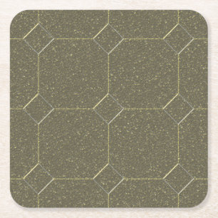 Porta-copo De Papel Quadrado Impressão Metálica