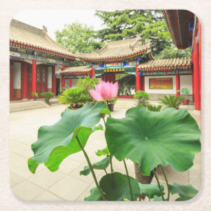 Porta-copo De Papel Quadrado Interior da Pagoda da China