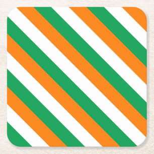 Porta-copo De Papel Quadrado irlanda-Flag