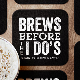 Porta-copo De Papel Quadrado Irrompe antes que eu faça uma festa de solteiro pr